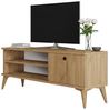 Dmora Fernsehtisch Biham 120 x 29,5 x 44,6 cm Braun, EIN Regal Bild 3