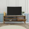Dmora Fernsehtisch Biham 120 x 29,5 x 44,6 cm Braun, EIN Regal Bild 4