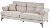 3-Sitzer Sofa Stoff taupe SKIVE Bild 4
