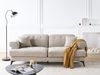 3-Sitzer Sofa Stoff taupe SKIVE Bild 2