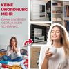 Kryspol Schwebetürenschrank Monaco 250 cm mit Spiegel Kleiderschrank mit Kleiderstange und Einlegeboden Schlafzimmer- Wohnzimmerschrank Schiebetüren Modern Design (Sonoma) Bild 5