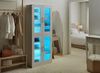Schuhschrank GRIFFITH mit LED-Beleuchtung Weiß Bild 2