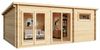 Alpholz Gartenhaus Atrium E Gartenhaus aus Holz Holzhaus mit 70 mm Wandstärke Blockbohlenhaus mit Montagematerial Bild 5