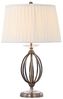 Tischleuchte, Stahl, Messing, H 58 cm Bild 1
