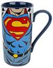 Superman Logo Latte Tasse XL SUPER STRENGHT Bild 1