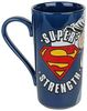 Superman Logo Latte Tasse XL SUPER STRENGHT Bild 3