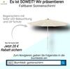 Flex-Shade XL Sonnenschirm 150x210 cm Polyester UV 50 dunkelgrau Dunkelgrau Bild 4