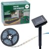 Spetebo LED Stripe Outdoor Solar Lichtstreifen selbstklebend, 120-flammig,Solar LED Stripe selbstklebend warm weiß 200 cm für Außen Bild 5