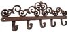 Hakenleiste Gusseisen 5 Haken Wandhaken Vintage Garderobe Wandhalterung Bild 2