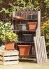 greemotion Pflanzkübel Pia Terrakotta - Blumentopf 19x19 cm - 3L Blumenkübel eckig - Übertopf UV-beständiger Kunststoff - Pflanztopf frostsicher - Pflanzgefäß mit Bodenlöchern - Pflanzen-Zubehör Bild 3