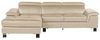 Ecksofa Leder MISHIMA - Taupe - Ecke Links Bild 5