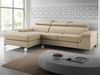 Ecksofa Leder MISHIMA - Taupe - Ecke Links Bild 2