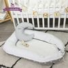 Puckdaddy 'Linnea' Babynest 80x50 cm, grau Bild 4