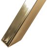 Esstisch 'Savoni' Glas transparent / gold ⌀ 90 cm Bild 5