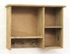 Setzkasten YX-14B221 Wandregal shabby 34cm Sammlervitrine Schlüsselhaken Regal Bild 3