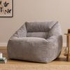 icon 'Morgan' Sitzsack-Sessel, Cord, Grau, 100 x 80 cm Bild 4