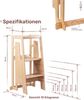 Tuki Lernturm (Entdeckerturm) ab ca. 12 Monaten Whitewash Bild 5
