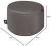 Outbag Hocker Rock - Bezug Plus Anthrazit Bild 3