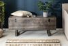 riess-ambiente Couchtisch FACTORY LOFT 115cm grau, Truhe · Sitzbank · Massivholz · Metall · mit Fach · Industrial Bild 3
