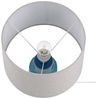 'Thaya' Tischlampe in Blau Keramik 55 cm mit dekorativen Verzierungen langes Kabel mit Schalter Wohnzimmer Glamour Bild 5