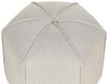 Pouf WISHEK Beige 45 cm 45 cm Bild 4