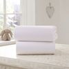 Clair de Lune Krippe Baumwolle Jersey Spannbetttücher für Schläuche 30x74 cm, weiß, 2er Pack Bild 4
