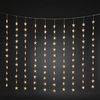 KONSTSMIDE No. 3703-803 LED Lichtervorhang Sterne Bernstein klar 30V Bild 2