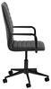 Movian Dubna - Bürostuhl/Drehstuhl Basic mit Verstellbarer Sitzhöhe, 58 x 45 x 103 cm, Schwarzes Bild 5