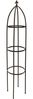 Relaxdays Rankhilfe Obelisk Metall braun 190 cm Bild 4