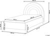 Kinderbett Stoff ANET 90 x 200 cm Beige Bild 3