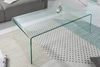 riess-ambiente Couchtisch FANTOME 110cm transparent, Wohnzimmer · Glas · eckig · Modern Design Bild 4