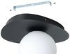 Eglo Wandleuchte Castrovido schwarz 24 x 24 cm warmweiß Bild 4