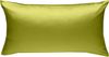 Bettwaesche-mit-Stil Mako-Satin / Baumwollsatin Bettwäsche uni / einfarbig grün Kissenbezug 40x80 cm Bild 2