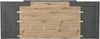 Forte Ginger Bett + 2 Nachtkommoden mit 2 Schubladen, Holzwerkstoff, Artisan Eiche/Betonoptik dunkelgrau, B x H x T: 235,5 x 93,5 x 195,7 cm Bild 5