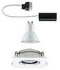 Paulmann No. 92904 Einbauleuchte LED Nova IP65 eckig 7W GU10 Weiß, Chrom 1er-Set schwenkbar Bild 4