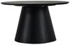 Tango Couchtisch Rund ø80 cm - Eiche Schwarz Bild 4