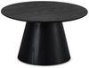 Tango Couchtisch Rund ø80 cm - Eiche Schwarz Bild 3