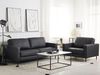 Sofa Set Leder schwarz 4-Sitzer SAVALEN Bild 2