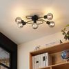 Lindby Deckenleuchten Elaina, Metall, Schwarz IP20, 5 x 8 W LED Bild 3
