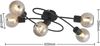 Lindby Deckenleuchten Elaina, Metall, Schwarz IP20, 5 x 8 W LED Bild 5