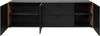 Finori Cento 57A Lowboard, anthrazit / Dekor Artisan Oak | Maße: B x H x T ca. 198 x 61 x 34,5 cm Bild 5