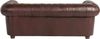 Bridgeport Sofa 3-Sitzer Wischleder Braun Buche Nussbaumfarben Bild 3