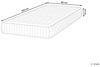 Taschenfederkernmatratze MISTY hart 80 x 200 cm Bild 2