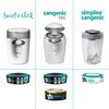 Tommee Tippee Sangenic Tec Windeleimer, Entsorgungs Badewanne (weiß) Bild 5