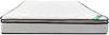 Vente-unique - MIREZA Set aus Matratze und Bettgestell StoffHolz, Platte BeigeWeiß - B 160 cm x H 26 cm30 cm x L 200 cm Bild 3