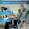 Ergotopia MasterBack Style I Ergonomischer Bürostuhl I Inkl. Synchronmechanik I Verstellbarere Kopfstütze & 3D+ Armlehnen I Schwarz Bild 5