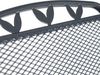 greemotion Rollliege Toulouse, aus Stahl im Streckmetall-Design, ca. 190 x 56 x 70 cm, Eisengrau Bild 5