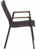 Siena Garden Stapelsessel Rondo anthrazit/Ranotex® grau Stapelstuhl Bild 2