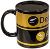 Tasse mit Flughafen Motiv 300ml Steingut Farbwechseltasse Thermotasse Bild 4