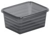 Rotho Formatkörbchen Linus A7 anthrazit 14 x 11 x 6 cm Bild 1